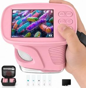 1000X Handheld Digital Microscope for Kids: Includes 32GB Card & EVA Case