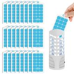 Qualirey 25 Pack Flying Insect Trap Refill Compatible with VEYOFLY Fly Trap LAMP Refill-VF02, Glue Board Insect Catcher, Replacement Sticky Glue Cards for Insect Bug Mosquito Gnat Fly Trap Indoors