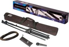 Peavey MSP-1 Microphone and Stand package - Includes PV(r) i100 Dynamic Vocal Cardiod Microphone with 1/4 Inch Cable and Clip