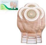 cavysharr Colostomy Bags 20 Pack, One-Piece Drainable Ostomy Pouches, 30mm-70mm Cut-to -Fit Ostomy Bags with Observation Window for Ileostomy Stoma Care., Skin