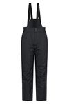 Mountain Warehouse Dusk II Mens Ski Pants - Warm Padded Fleece Lined Trousers, Thermal Tested -20 °C & Snowpoof - Winter Skiing, Winter Sports, Walking Black XL