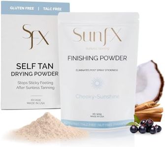 SunFX Setting Powder Post Spray Tan Talc Free Vegan Cheeky-Sunshine 1lb