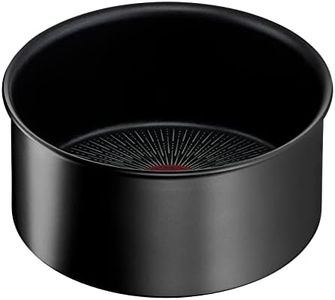 Tefal Ingenio Casserole 20 cm, Induction, Revêtement antiadhésif, Indicateur de démarrage de cuisson, Empilable, Compatible lave-vaisselle, Fabriqué en France, Eco Resist L3973002
