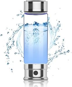 Upgraded Hydrogen Water Bottle Generator, Hydrogen Water Generator， Portable Hydrogen Water Bottle Generator Machine for Home Office Travel Use, 1300PPB, 400ML