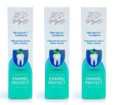 Green Beaver Naturapeutic Toothpaste - Enamel Protect, Fresh Mint - 3-Pack