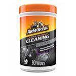 Armor All Ultra Shield + Ceramic Cleaning Wipes by Armor All, Car Interior Cleaner Wipes with Stain-Repelling Technology, 90 Count