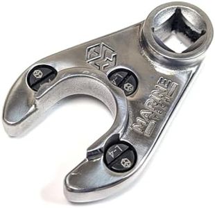Marine Tech Tools 38mm Pin Wrench (AMT0304) with L-4 Pins, Fits Seastar Steering Cylinders, Four Stroke Yamaha V6 & Non-VMAX 2 Strokes, Yamaha Tilt Trim Spanner Wrench, Replaces Obsolete AMT0004