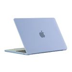 Ruban Case for MacBook Air 15 inch 2024 2023 Release A3114 A2941 M3 M2 Chip with Liquid Retina Display & Touch ID, Protective Plastic Hard Shell Case Cover (Air Blue)