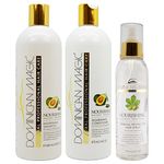 Dominican Magic Nourishing Shampoo & Conditioner & Thermal Protector Hair Spray 6oz "Set"