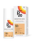 RIEMANN P20 SPF50 Sensitive Sun Cream 200ml, High Level UVA Protection for up to 10 Hours, Allergy Certification, Water Resistant, Durable & Long Lasting, Sweat Resistant
