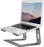 Orionstar Laptop Stand Aluminum Laptop Riser Compatible with Apple Mac MacBook Air Pro 10 to 15.6 Inch Notebook Computer, Ergonomic Elevator Holder, Space Grey