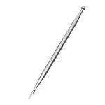 15.8 cm Sugar Stir Needle with Ball - Stainless Steel