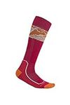 Icebreaker OCT Alps 3D Socks Electron Pink/Earth/Snow M