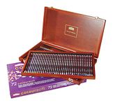 Derwent Coloursoft Softest Colouring Pencils Wooden Gift Box Set, Drawing & Writing, Ideal for Colour Building, Wax- based, Professional Quality - 701031 (Set of 72)