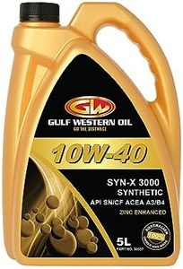 Gulf Western Oil SYN-X 3000 10W-40 Engine Oil 5 Liter