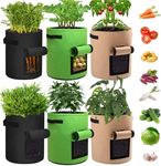 6-Pack Plant Grow Bags, Potato Grow