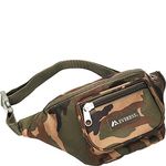 Everest Unisex-Adult Woodland Camo Waist Pack-Medium, One Size