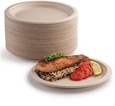 YIEN 50PCS Super Rigid Paper Plates