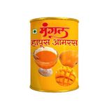 ???? Mangal Happus Aamras With No Added Preservatives | Export Quality Mango Pulp Juice |Alphonso Mango Pulp |Natural Aamras Tin (850G)