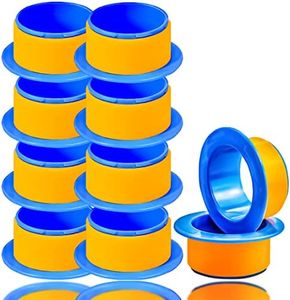 MotBach 4 Pairs Blue Color Plastic Stretch Film Hand Saver Stretch Film Protective Handle Manual Film Puller Fit 3 Inch Wrap Film Core