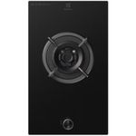Electrolux 1 Burner Auto Ignition Glass Top 31cm Built-in Gas Hob, UltimateTaste 300, Black, EHG3141BC