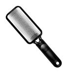 FSFTTRAD Foot Callus Remover Tool Stainless Steel, Foot Filer & Pedicure, Heel Scrubber Foot Scrubber for Dead Skin -Black