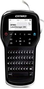 DYMO Étiqueteuse Rechargeable LabelManager 280 | Clavier AZERTY | Imprimante Portable d'Étiquettes Autocollantes | Connectivité PC ou Mac
