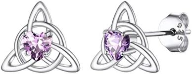 925 Sterling Silver Stud Earrings W