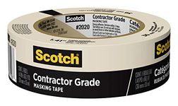 Scotch Painter’s Tape Masking Tape, Contractor Grade 36 mm (1 Roll) - 2020