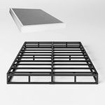 Aardhen Queen Box Spring 5 Inch High Profile Strong Metal Frame Mattress Foundation, Quiet Noise-Free,Easy Assembly, 3000lbs Max Weight Capacity