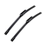 2 wiper blade for BW Mini Cooper R55 R56 R57 2013-2015 Original Equipment Replacement Windshield Wiper Blades Set - Bayonet Arms 18"/19" (Set of 2) Not Fit J-Hook