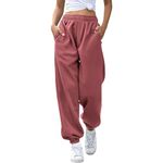 BADHUB Size Sweatpants for Women, Baggy Sweatpants, Joggers Woman, Womens Jogging Pants, Wide Leg Sweatpants for Women, Women's