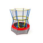 Skywalker Trampolines 48-Inch Round Zoo Adventure Bouncer with Enclosure, Red, SBT48