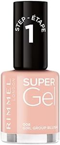 Rimmel London Super Gel Nail Polish #008 Girl Group Blush 12ml