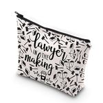 WCGXKO Lawyers Gifts Law Degree Gift Lawyer Loading Gift Future Lawyer Attorney Zipper Pouch Makeup Bag (Lawyer CA)