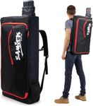 SAMICK SPORTS Archery Backpack Takedown Recurve Bow Case - Padded & Protective Storage Pockets for Gear & Accessories - Telescopic Arrow Tube - Authentic Archery & Travel Bag for Outdoors