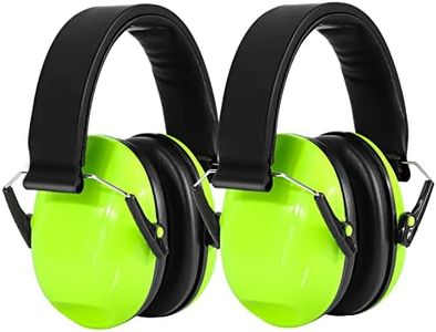 Newest Noise Reduction Earmuffs for Kids, Beedove Adjustable Baby Noise Cancelling Ear Muffs, Hearing Protection Earmuffs with Soft Head Band, Children Ear Muffs for Shooting, 2 Pack