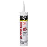 DAP KWIK Seal Kitchen & Bath Adhesive Caulk: 10.1 fl. oz. Cartridge (Clear)