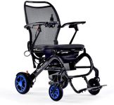 Quickie Q50 R Carbon Fibre Ultra-Lightweight Folding Powerchair, Electric Wheelchair - 14.5kgs