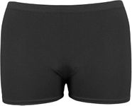 NuJake Girls Children's Hot Pants Gymnastics & Dance Wear Stretch Shorts Ages 5-12 Years (UK, Age, 5 Years, 6 Years, Regular, Black)