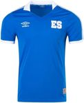 Umbro Men's Soccer El Salvador 2022 Icon Jersey (as1, Alpha, m, Regular, Regular) Blue