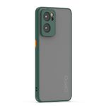 Designerz Hub® Oppo Reno 7 5G Back Cover Smoke Case | Military Grade - Shock Absorbing Rubber | Scratch Resistant Protective Back case for Oppo Reno 7 5G - Green