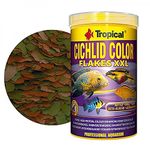 CICHLID COLOUR FLAKE 1000ml/160g colour-enhancing flake food with high content of protein for everyday feeding of omnivorous and carnivorous cichlids