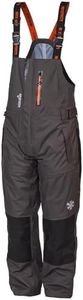 NORFIN Pro Dry 3 Rain Bib - Waterproof Insulated and Breathable - Wind Resistant, Grey, Large