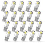 194 LED Bulb 3030 Chipset T10 194 168 SMD W5W LED Wedge Light 1.5W 12V License Plate Light Courtesy Step Light Turn Light Signal Light Trunk Lamp Clearance Lights (20pcs/pack)