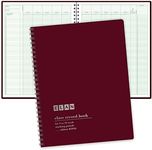 Elan Publishing Company Class Record Book for 9-10 Weeks. 50 Names R1010 (Maroon)