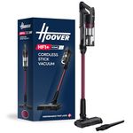 Hoover HF1 Plus Cordless Vacuum Cleaner with Turbo Suction Mode, Up to 45 Min Runtime, LED Lights, Anti Hair Wrap, Handheld Capability with Multi-Floor Nozzle and Crevice Tool [HF1P10H]