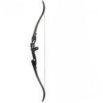Nema NM-Right Hand Archery Recurve Bow - 50 lbs - Black