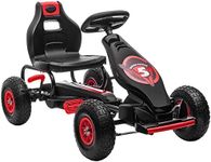 HOMCOM Children Pedal Go Kart, Ravi