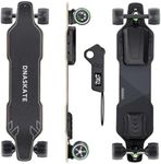 DNASKATE V4 Electric Skateboard with Remote, 28 Mph Top Speed,22 Miles Range,800W Hub-Motor, Longboard Skateboard for Adults ＆Teens